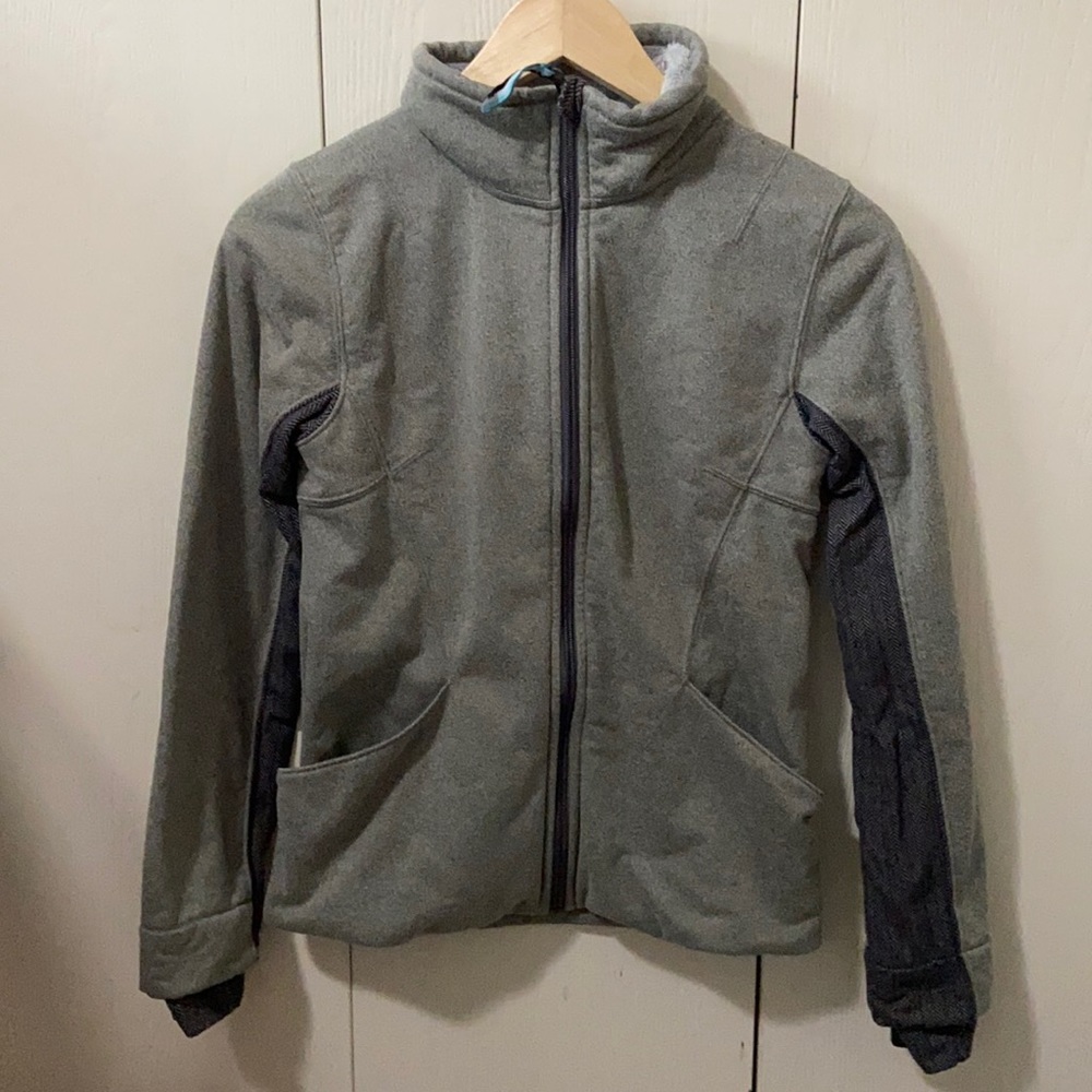 Ivivva Taupe, Black & Grey Warm Jacket